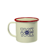 Cream Enamel Mug
