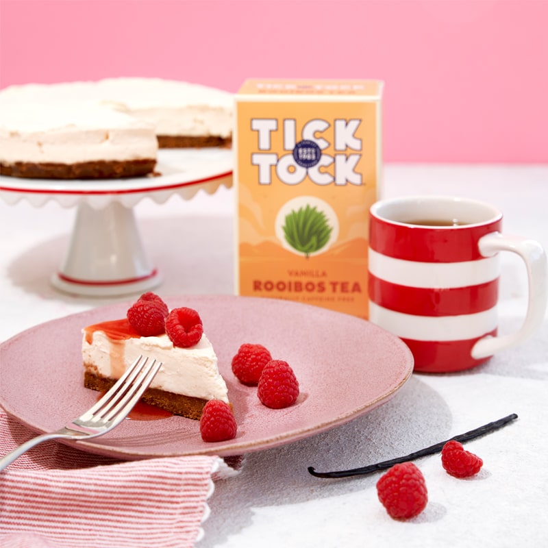 Rooibos Tea Vanilla Cheesecake