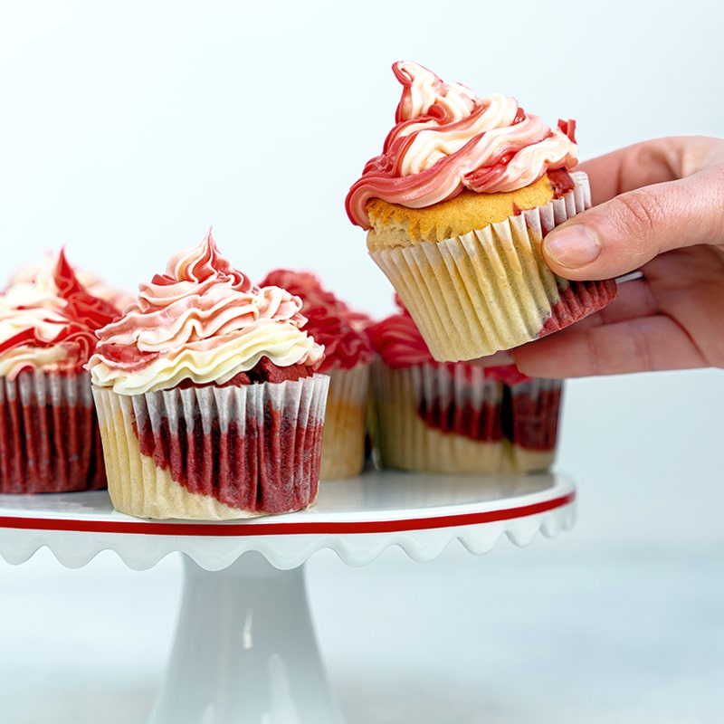 Rooibos Red Velvet Cupcakes
