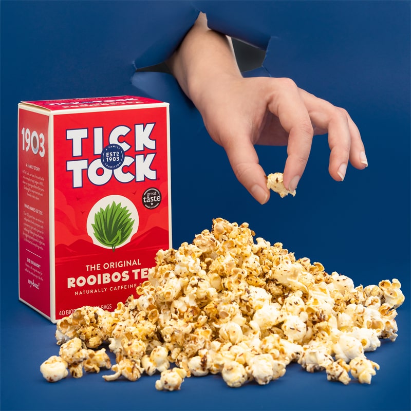 Rooibos & Caramel Popcorn