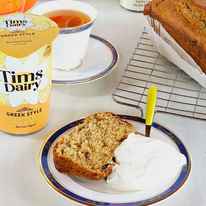 Rooibos infused loaf cake