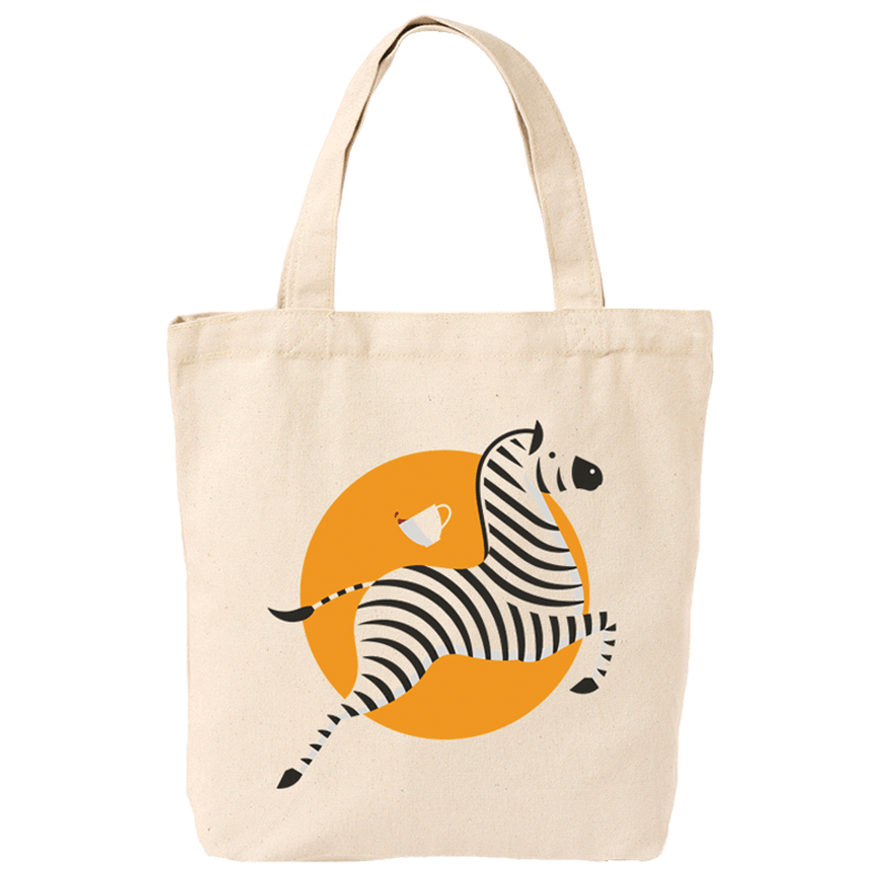 Tick Tock Ginger Boost Tote Bag
