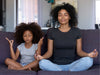 Mum and daughter Yoga