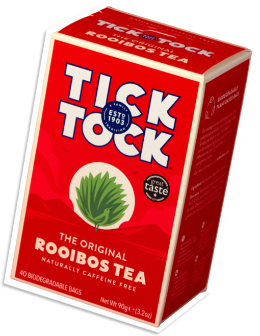 Rooibos box sticker
