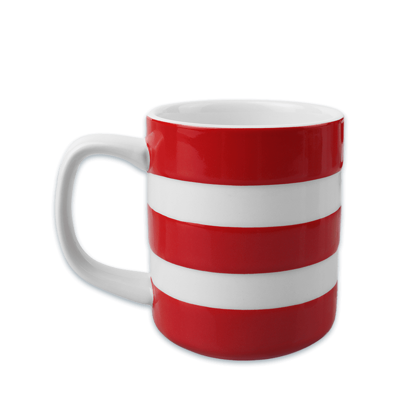 Tick Tock Striped Mug