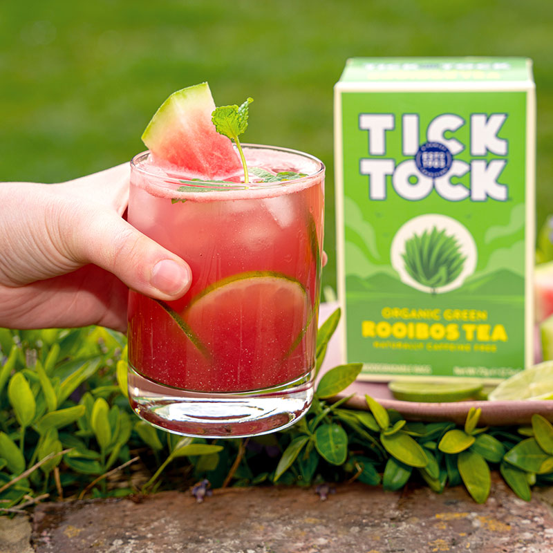 Organic Green Rooibos (Redbush) Tea Tick Tock